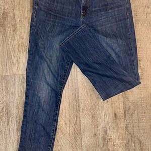 Gap blue girlfriend jeans Size 10